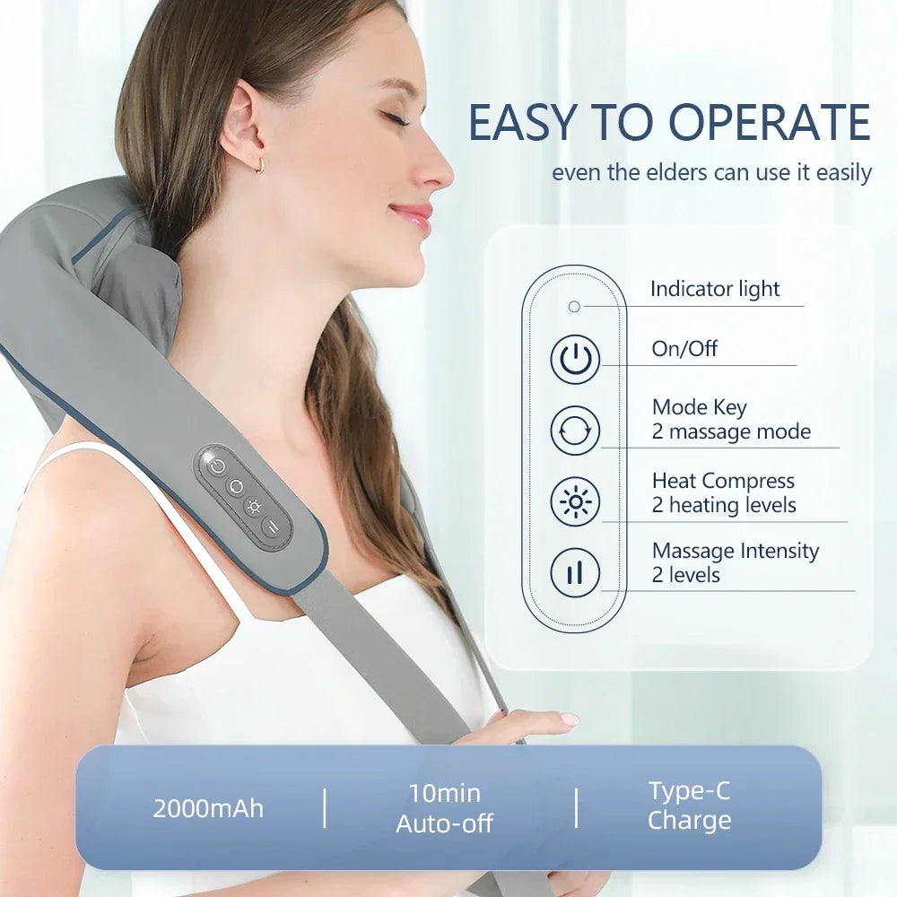 Neck & Back Relief Massager