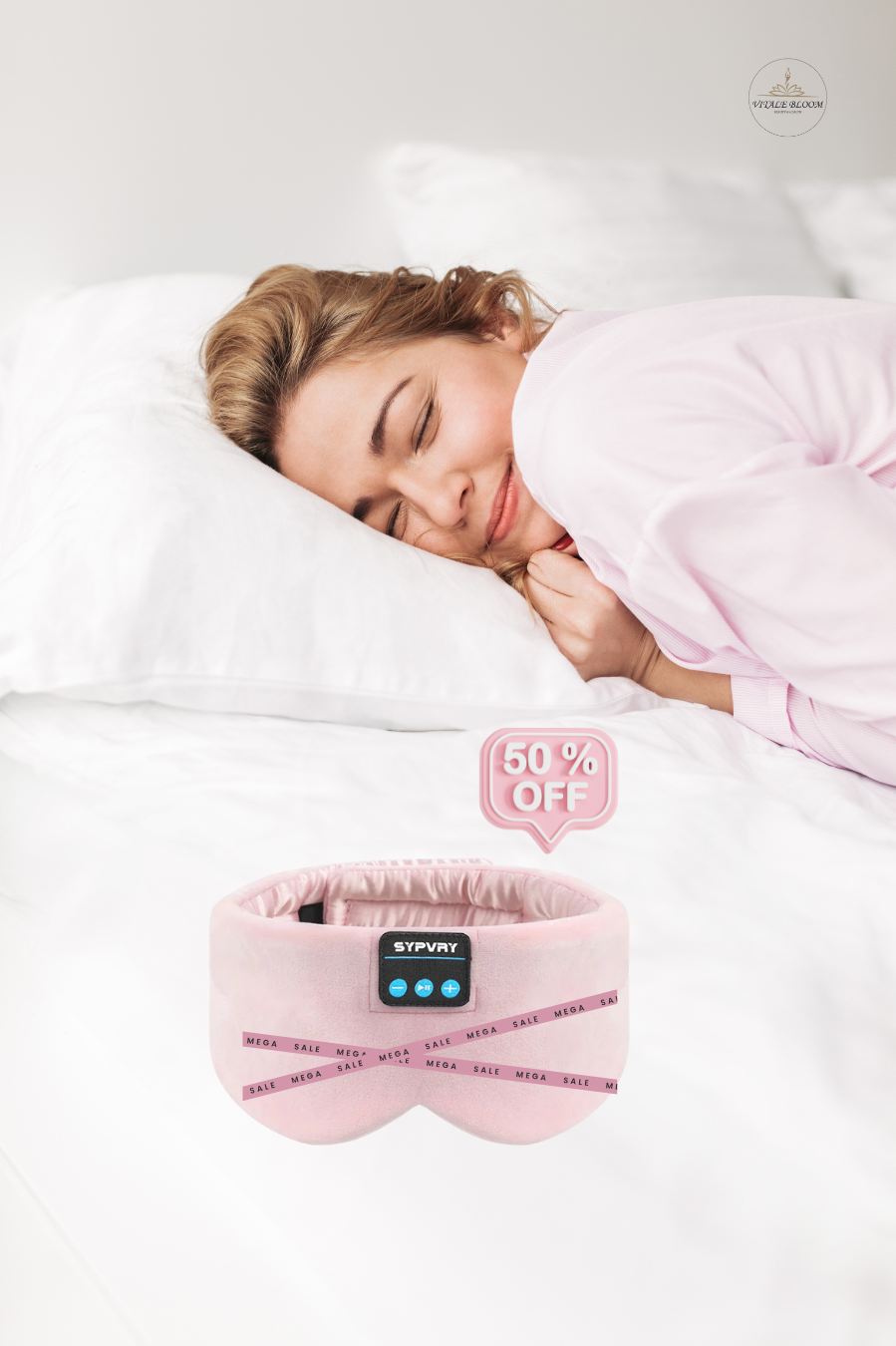Pure Rest Bluetooth Sleep Mask