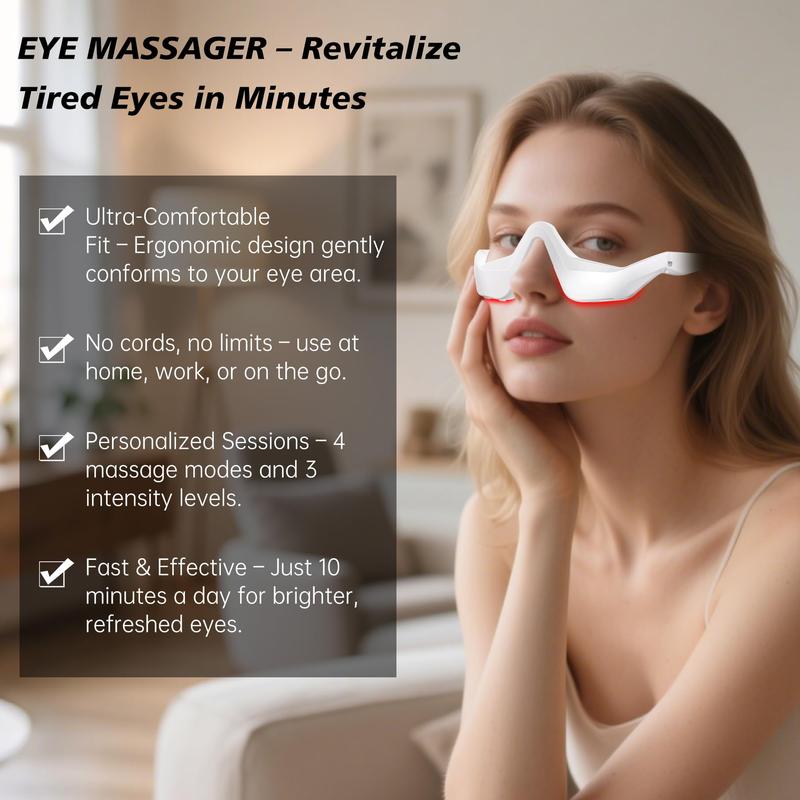 Under-Eye Red Light Massager