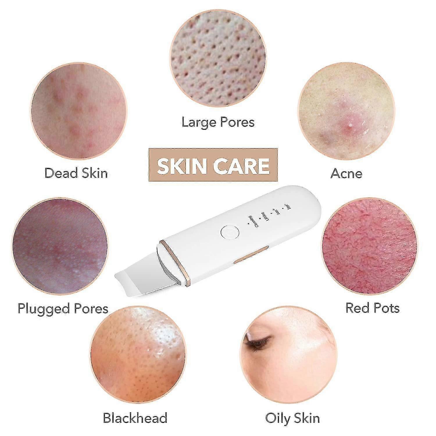 Ultrasonic Skin Scrubber