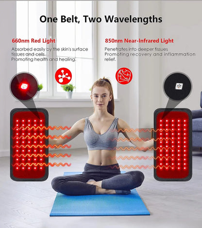 Vitale Bloom™Sculpt Lite 60-LED Light Therapy Belt