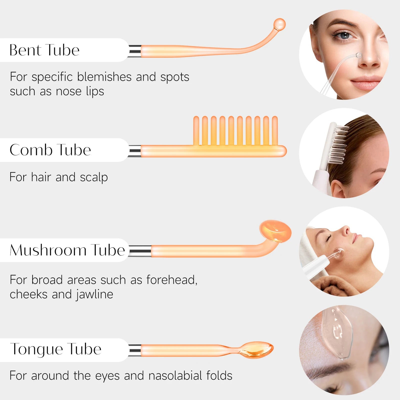 Clear Glow High Frequency Wand
