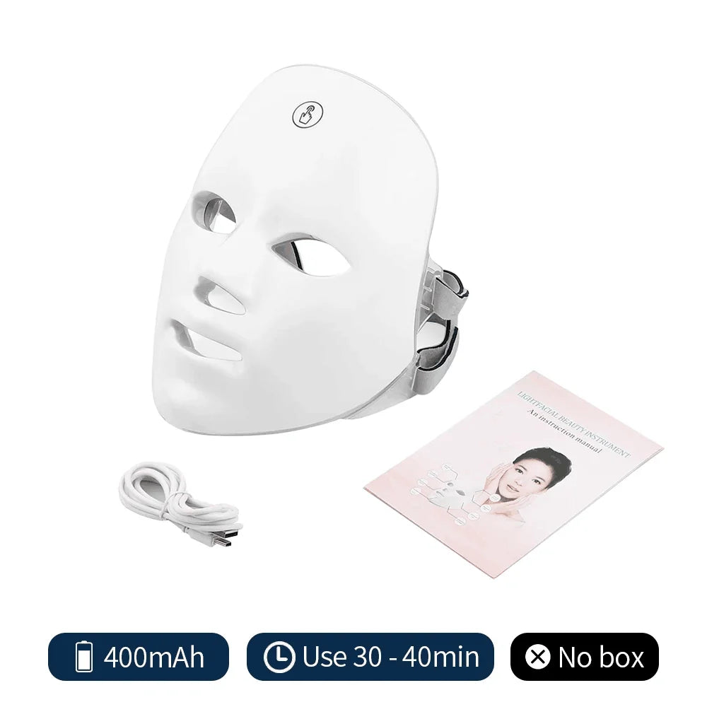 Vitale Bloom™Radiance Pro 7-Color LED Facial Mask