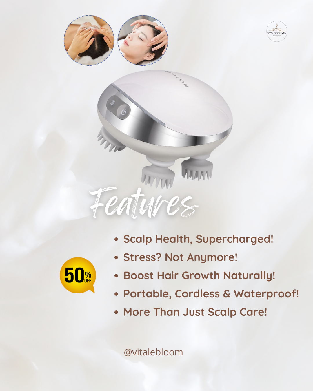 Smart Scalp Massager