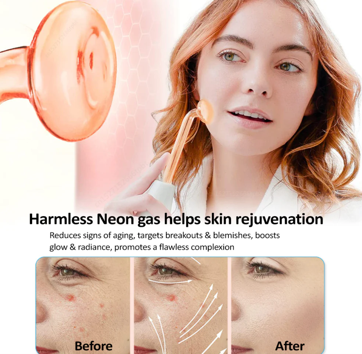 Clear Glow High Frequency Wand